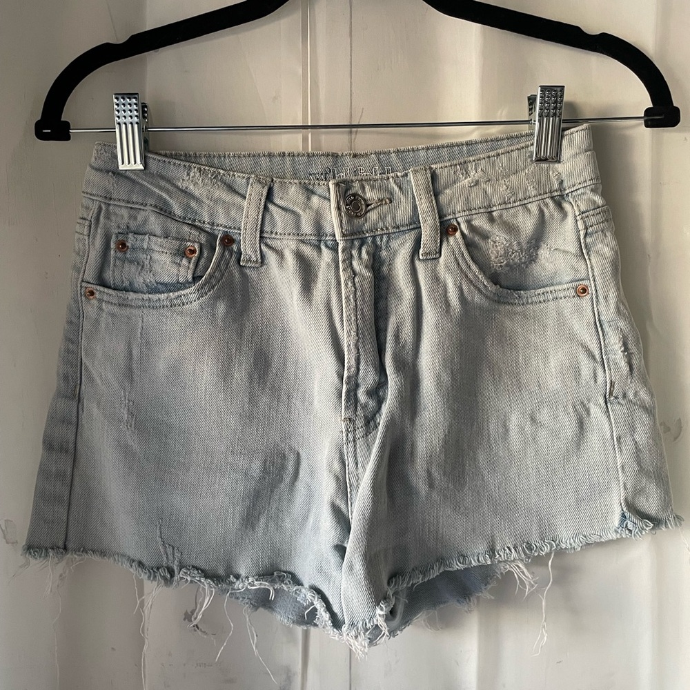 🎄Buy2Get1Free🎄 Light wash denim shorts